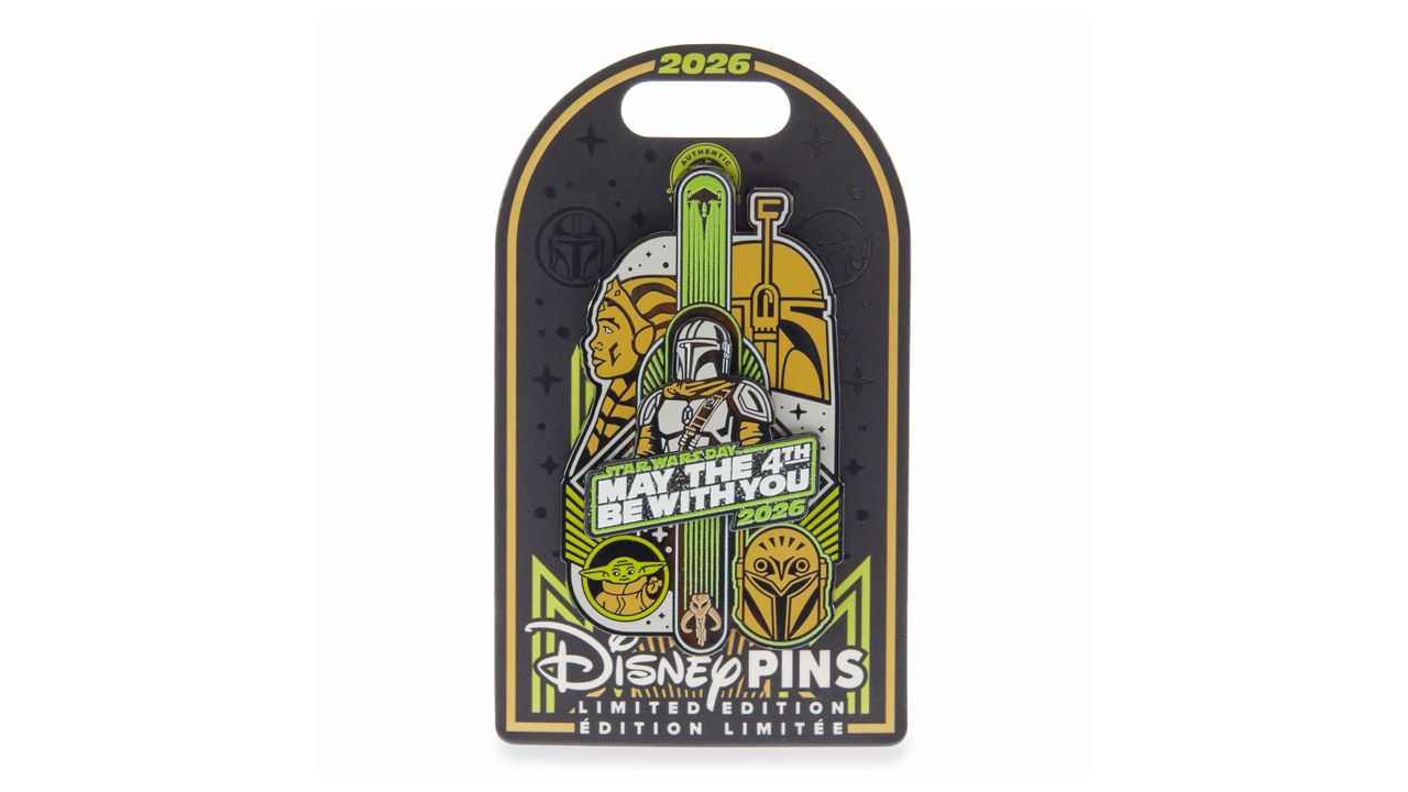 Star Wars Day May The 4th Be With You Mini Jumbo Pin &ndash; Star Wars The Mandalorian &ndash; Limited Edition 2
