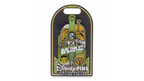Star Wars Day: May the 4th Be With You Mini Jumbo Pin &ndash; Star Wars: The Mandalorian &ndash; Limited Edition