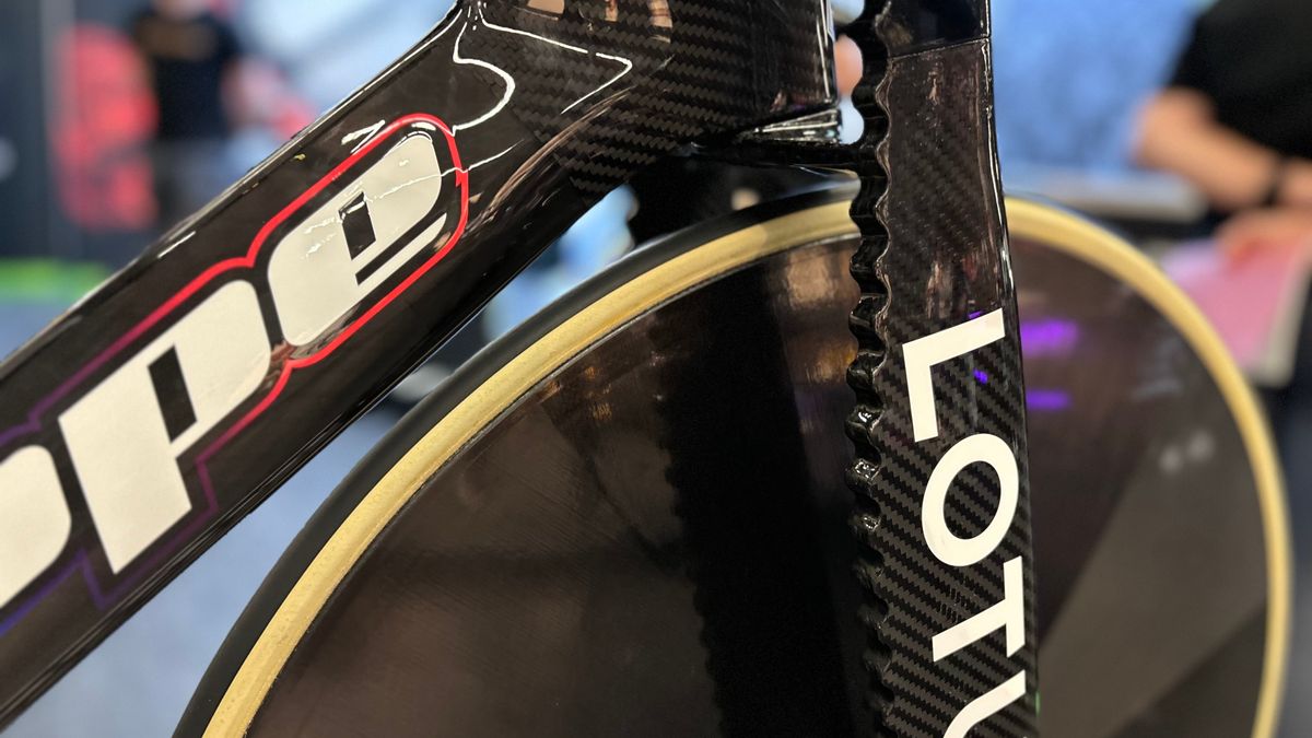 Lotus x Hope bike at Eurobike