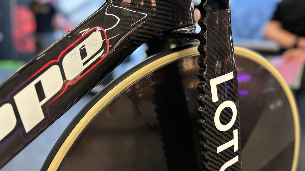 Lotus x Hope bike at Eurobike