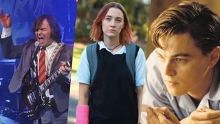 Jack Black in School of Rock, Saoirse Ronan in Lady Bird and Leonardo DiCaprio in Catch Me If You Can, three of the best Netflix movies