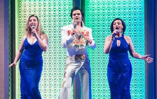 Elvis tribute on Take Off with Bradley & Holly