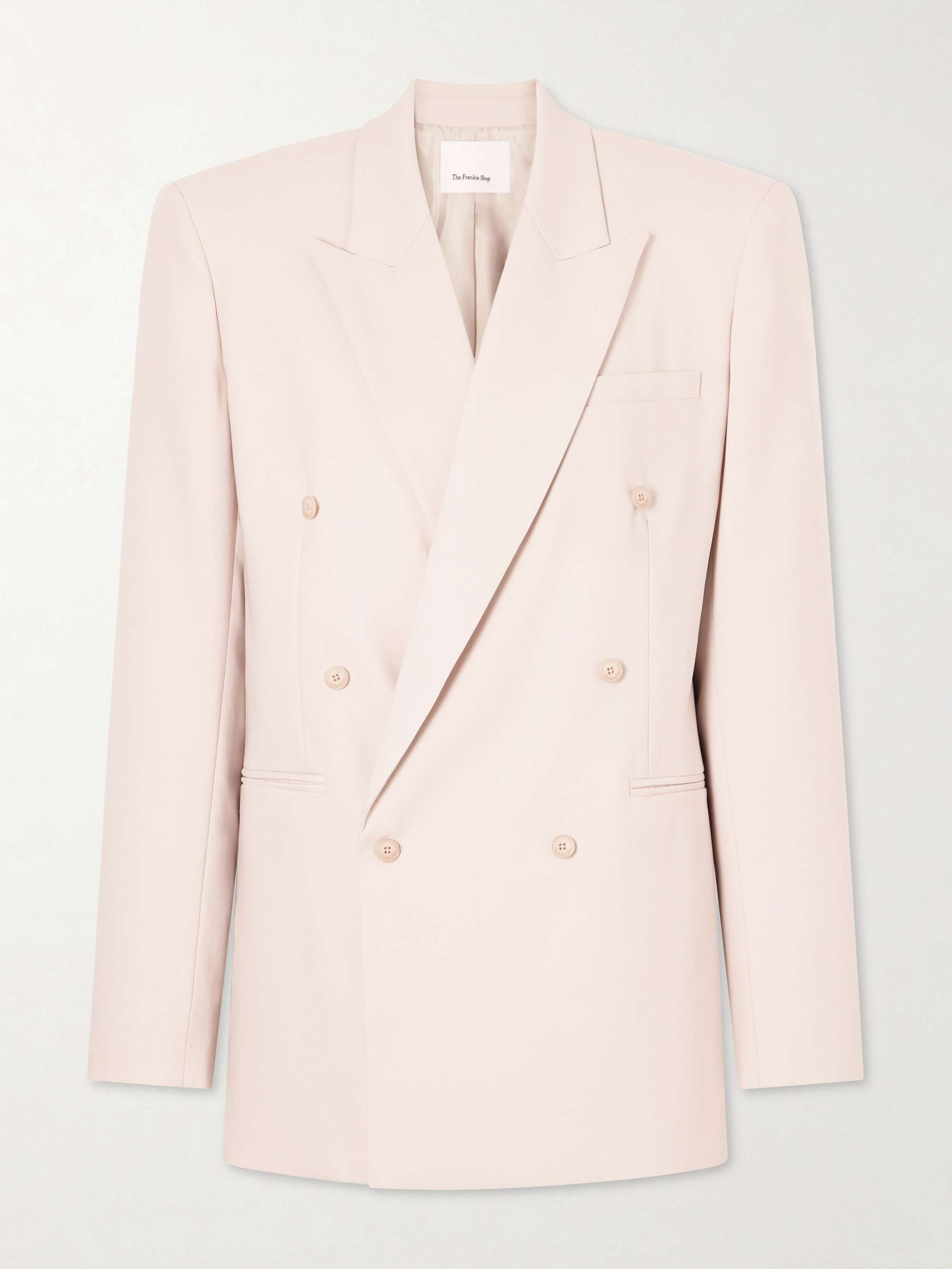 Monterey Double-Breasted Wool-Blend Blazer