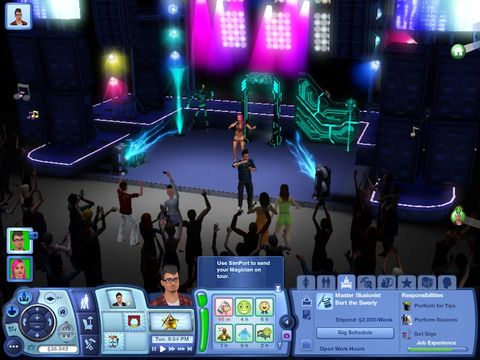sims 3 showtime
