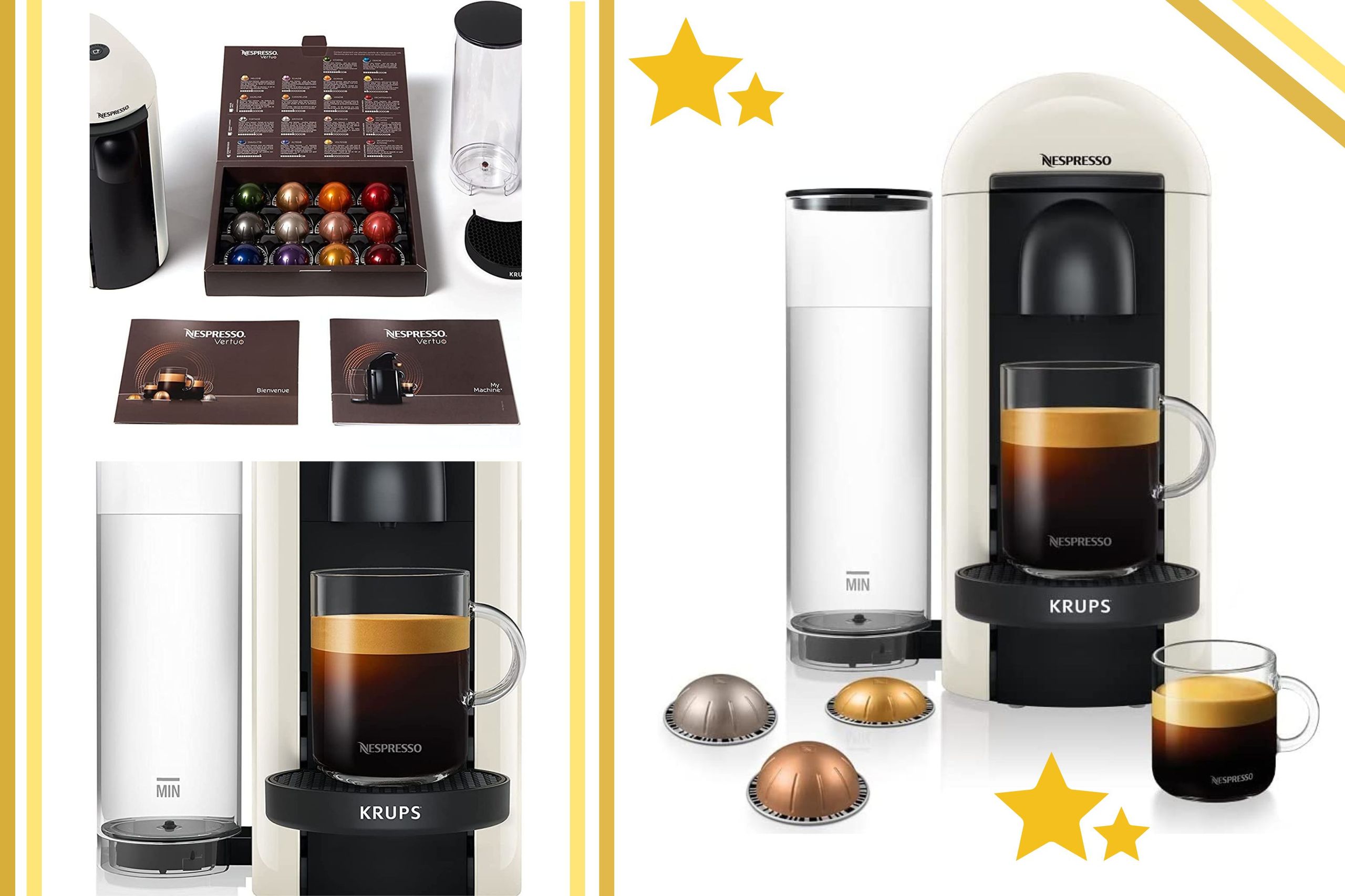 Nespresso 2021年製 Nespresso Citiz Leather-Covered Brown Coffee Machine Vèlle Milano