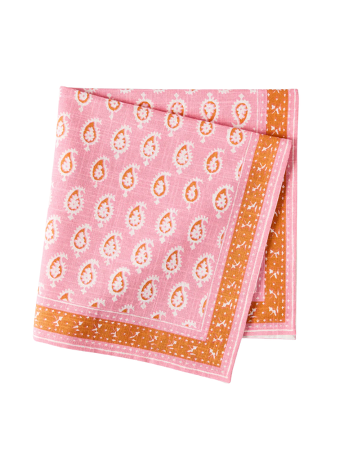 Pink Janpath Printed Napkin
