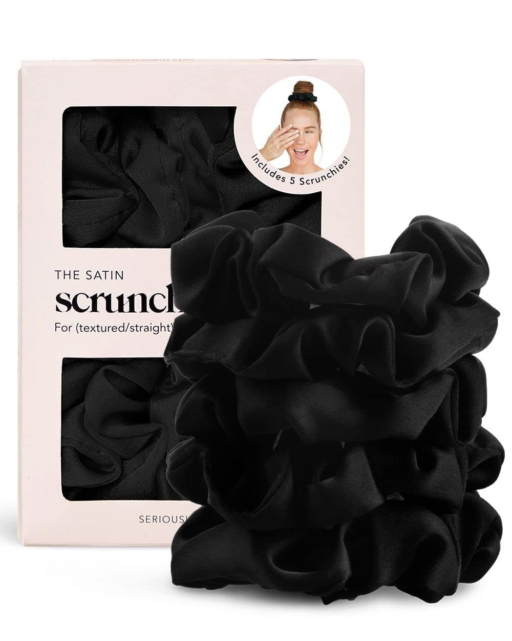 Kitsch, Satin Scrunchies 