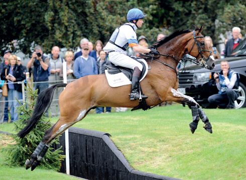 Francis Whittington and Sir Percival III at Burghley 2011