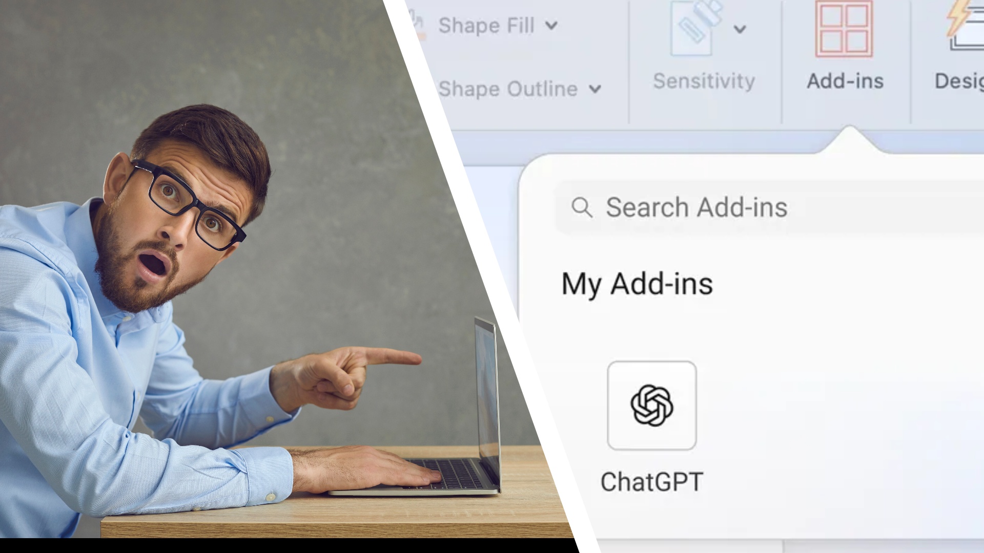 Сравнение Copilot и ChatGPT в Microsoft Word: какой ИИ-помощник оказался удобнее Человек работает за ноутбуком с открытым ChatGPT в Microsoft Word