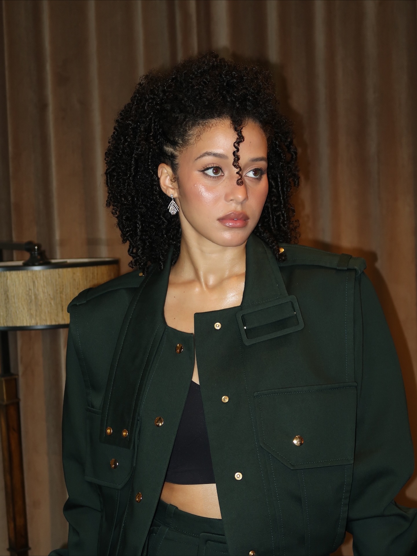 Chase Infiniti with mid-length hairstyle