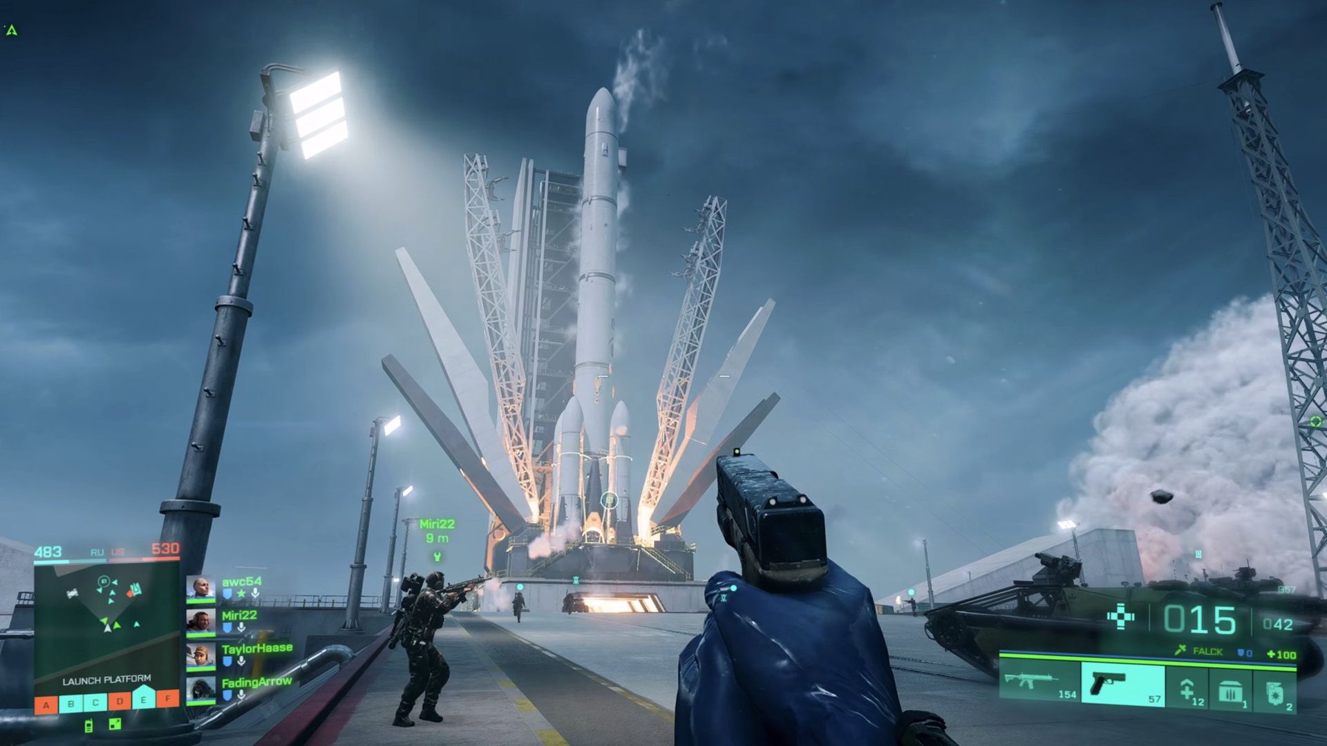 Battlefield 2042 How to launch the Orbital rocket and destroy it