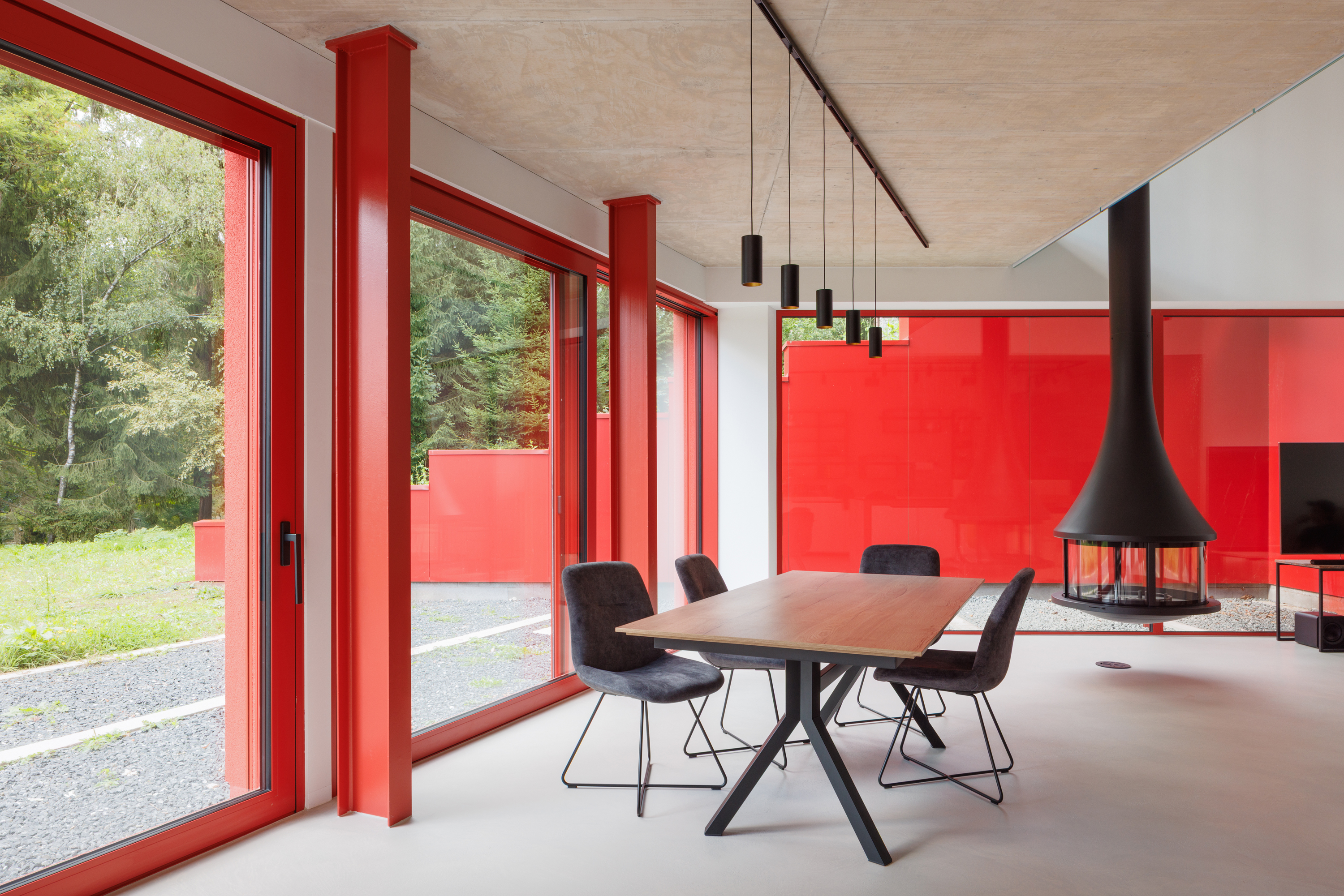 Red House in the Czech Republic