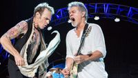 Eddie Van Halen and David Lee Roth