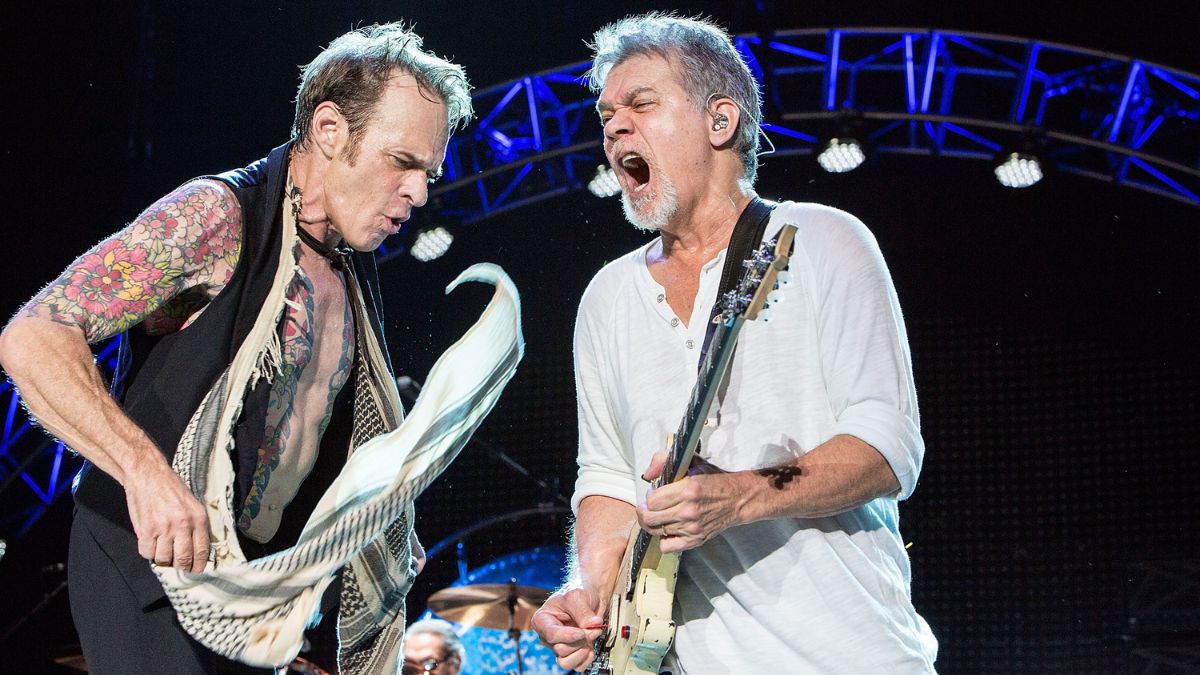 Eddie Van Halen and David Lee Roth