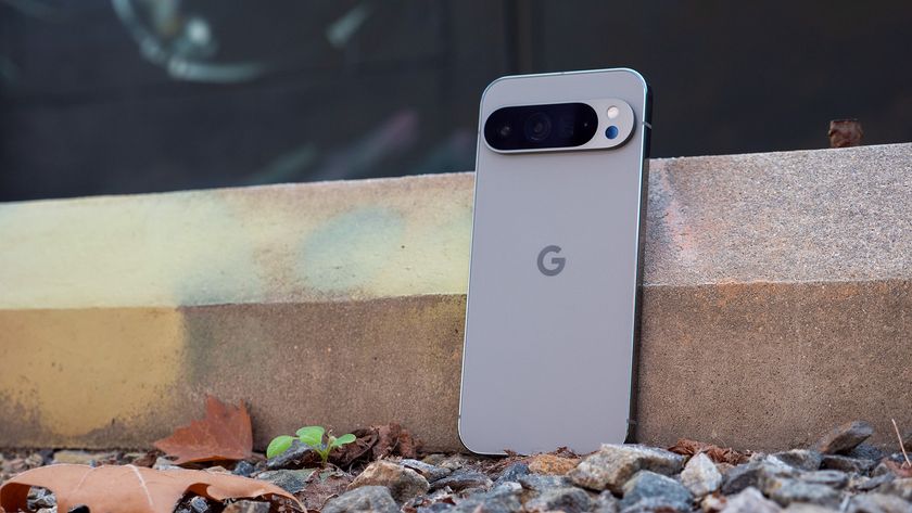 The back of the Hazel Google Pixel 9 Pro XL