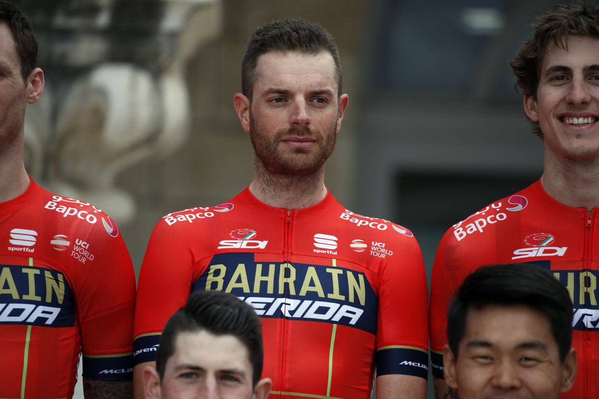 Damiano Carus with his new teammates