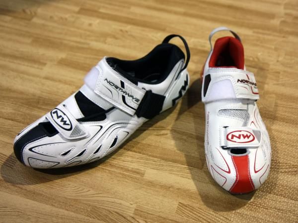 Northwave's Tribute range of multisport shoes is designed for fast entry and exit and comfort without socks.