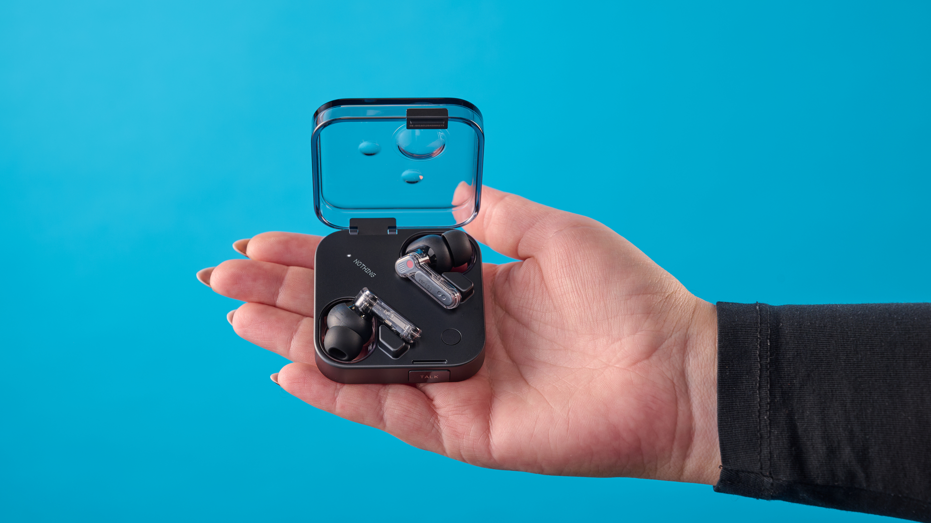 Nothing Ear 3 wireless earbuds in black