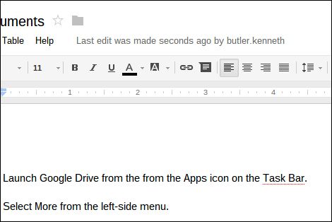 how to use google docs on chromebook