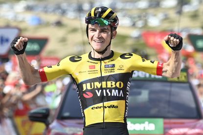 Sepp Kuss wins stage six of the 2023 Vuelta a España