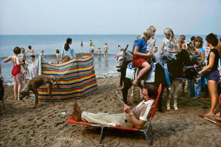 'Blackpool beach' from The Pleasure Principle, by Chris Steele-Perkins, 1989
