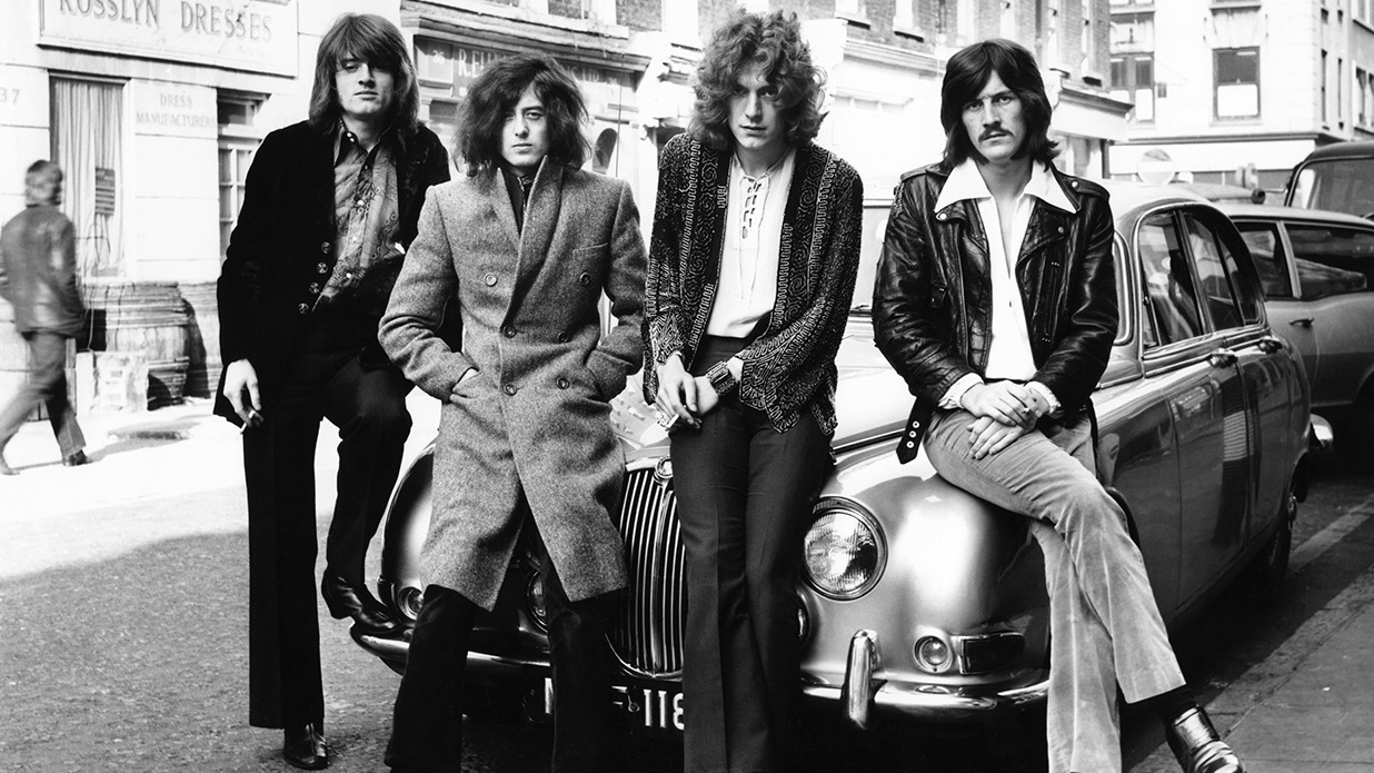 Led Zeppelin in the late 60s