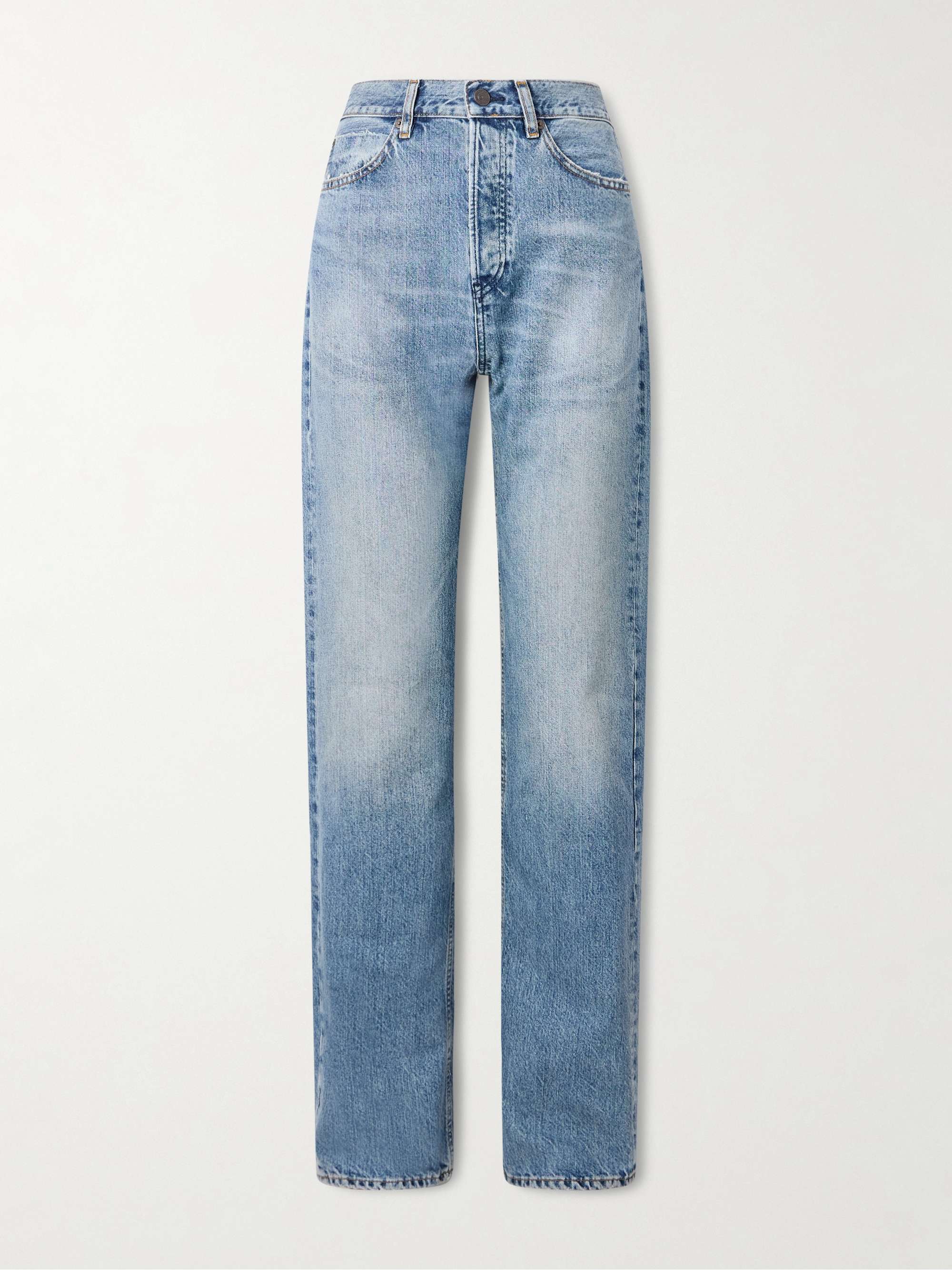 The Stack High-Rise Straight-Leg Jeans