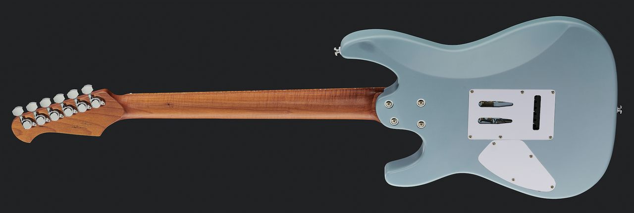 Harley Benton Fusion-III HSS Roasted Daphne Blue