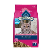 Blue Buffalo Wilderness Natural High Protein Grain Free Salmon Dry Food for Adult Cats