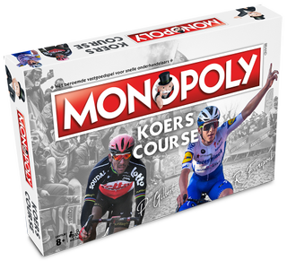 The Belgian version of Cycling Monopoly 