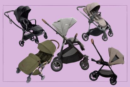 A selection of the best pushchairs for 2024