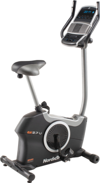 NordicTrack GX 2.7 U Exercise Bike | was $799.99 | now $349.99 at Best Buy
This NordickTrack bike is perfect to keep you fit all year round, even if the changeable weather isn't right for cycling outdoors. An autobreeze fan keeps you cool while you burn calories, which automatically adjusts to match your workout intensity. 20 resistance levels mimics the hardest hills, which you can simulate with the 5" multicolor screen and the included iFit app.&nbsp;