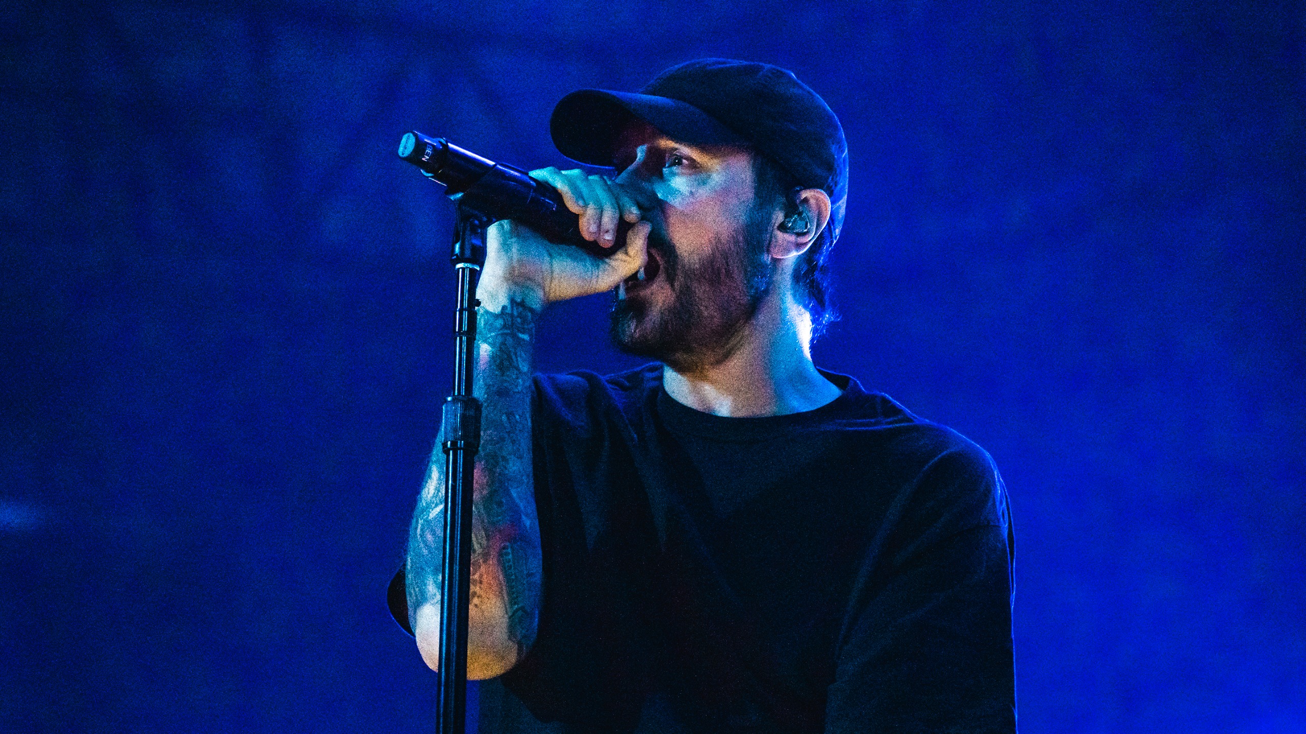 Benjamin Burnley of Breaking Benjamin performs onstage at Alcatraz on July 03, 2026 in Milan, Italy.