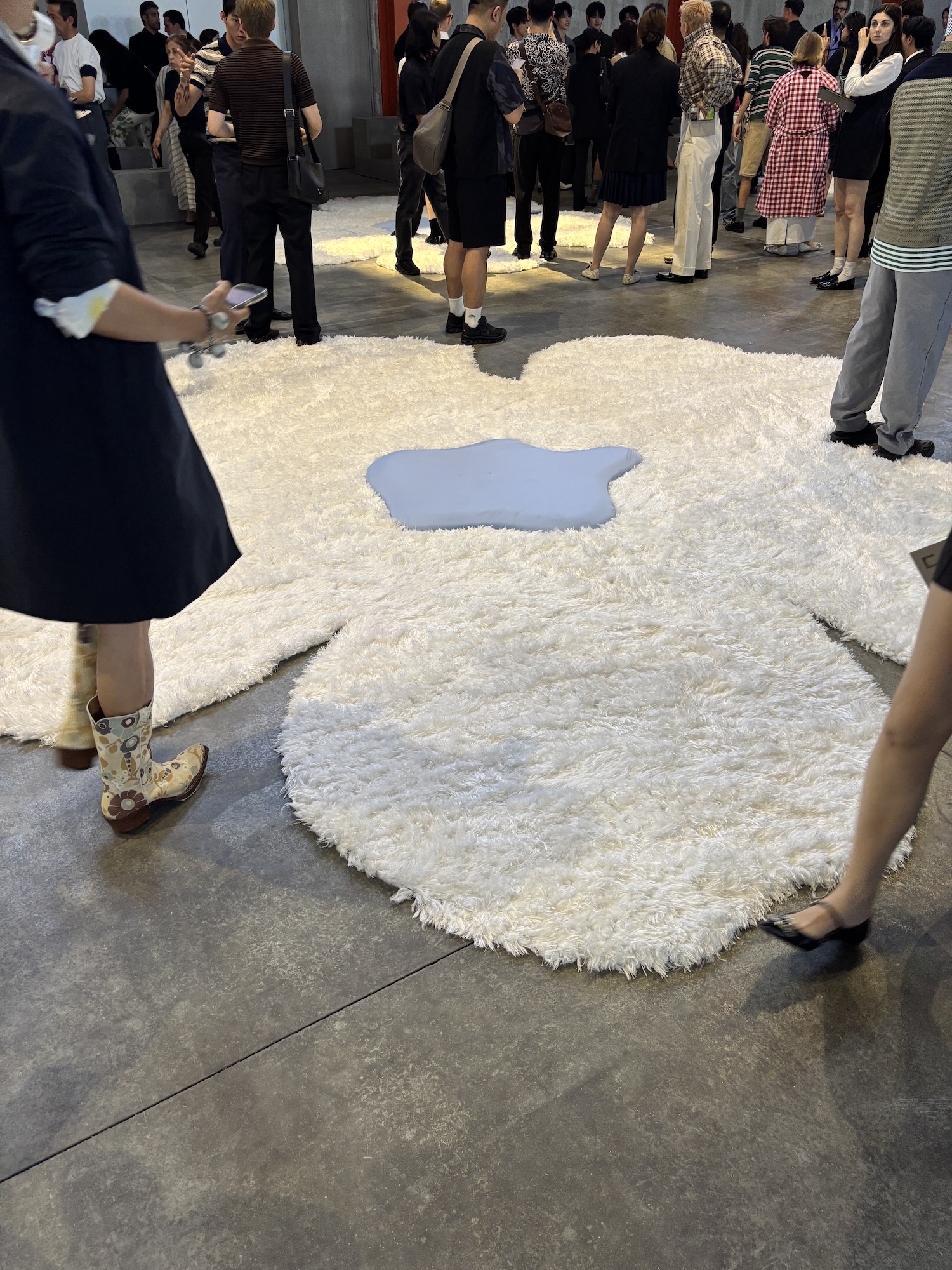 Prada show set at Milan Fashion Week S/S 2026