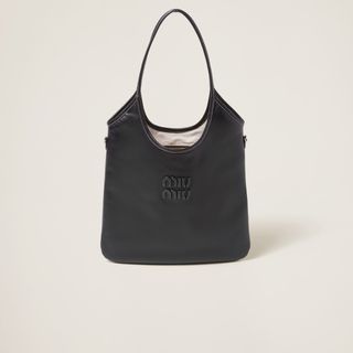 Miu Miu, Ivy Leather Bag in Black