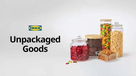 IKEA Unpackaged Goods campaign