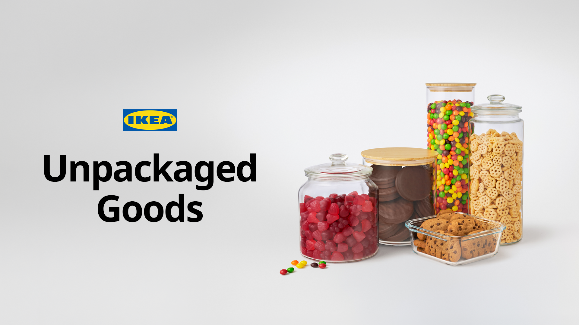 IKEA Unpackaged Goods campaign