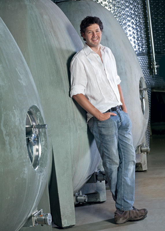 Rafael Urrejola at Undurraga&amp;rsquo;s winery near Santiago