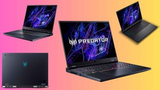 Image of the 4 Acer Predator Helios laptops