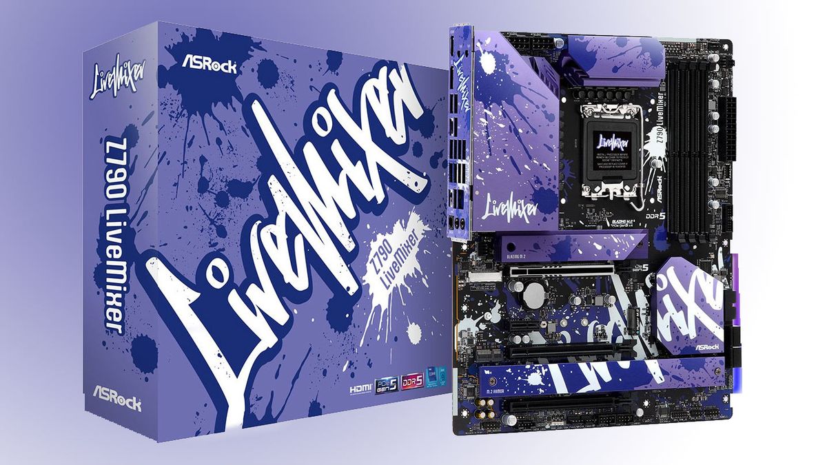 ASRock Launches Graffiti-Strewn LiveMixer Motherboards | Tom's