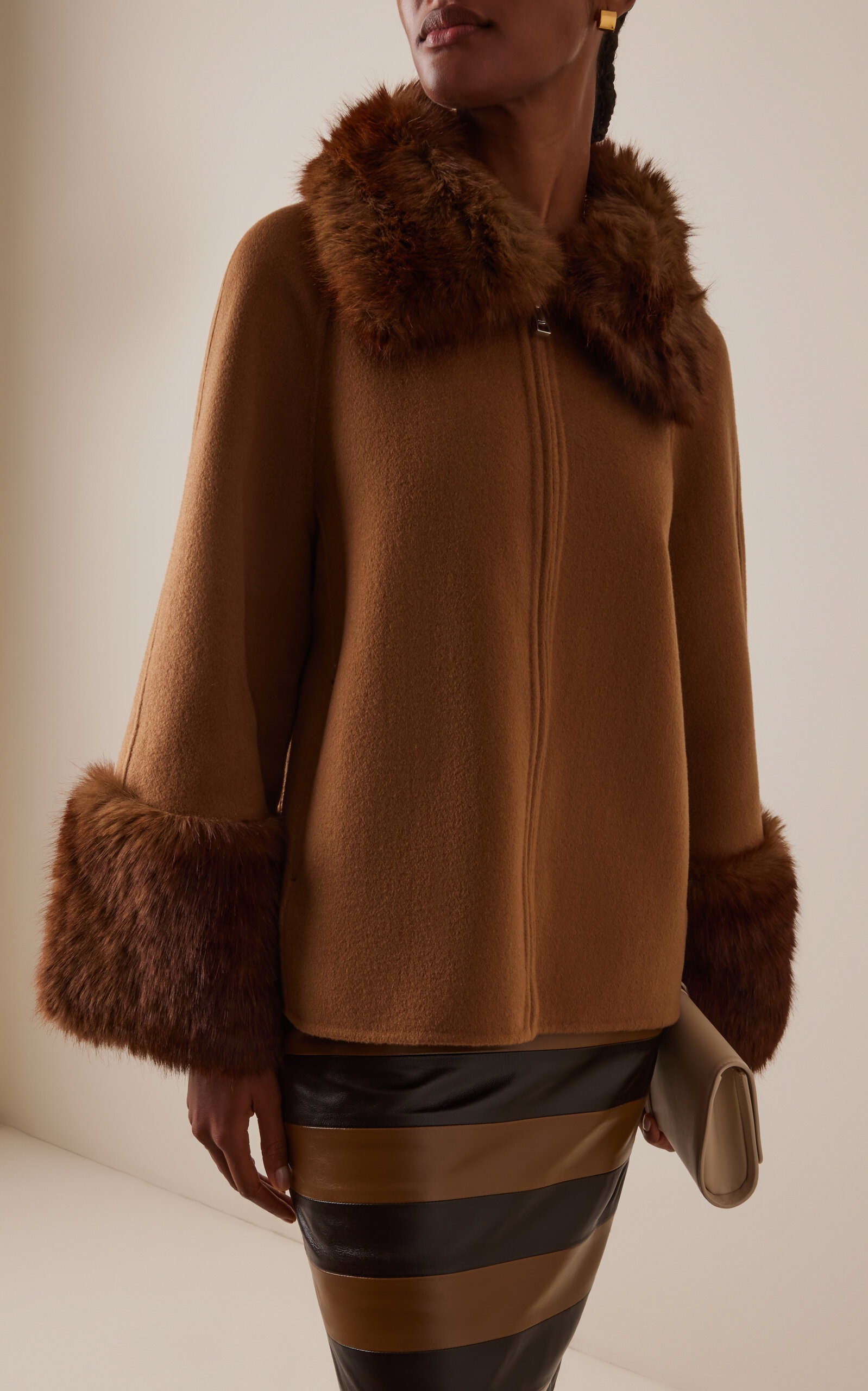 Apparis, Judie Faux Mink Coat