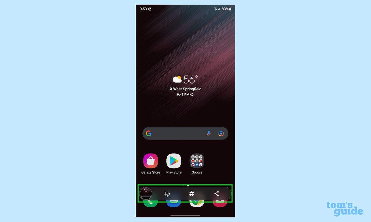How to take a screenshot on Samsung Galaxy S22 Tom's Guide