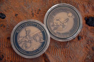 Curiosity 1-Year Anniversary Medallion