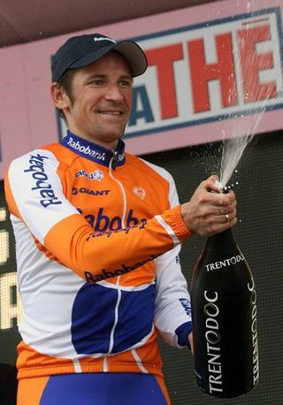 Stage winner Denis Menchov