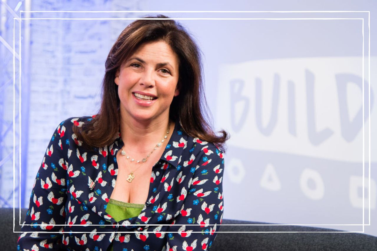 A headshot of TV presenter Kirstie Allsopp