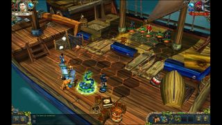 Fighting pirates on a hexgrid in King's Bounty: The Legend