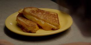 Grilled cheese in chef