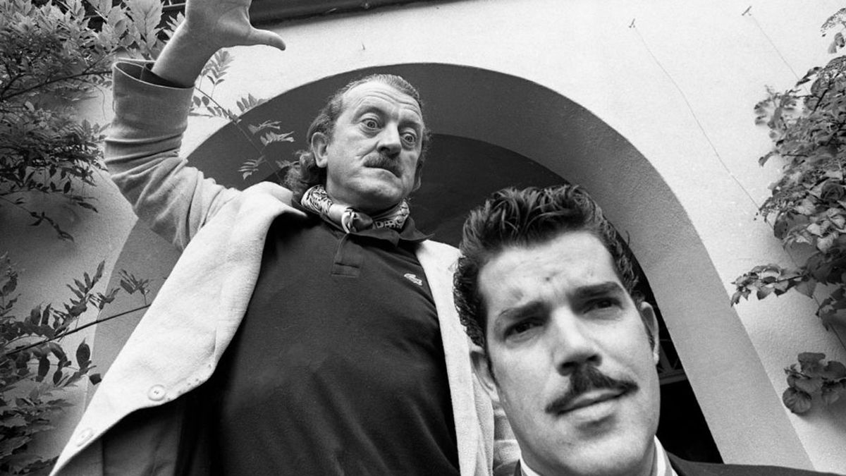 Yello, Dieter Meier and Boris Blank, portrait , United Kingdom, 1992