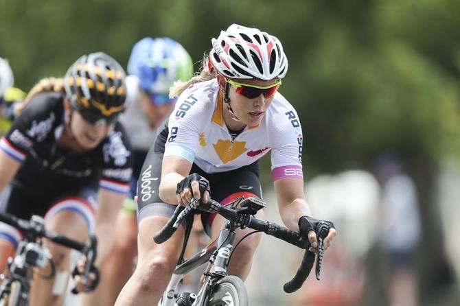 Tiffany Cromwell staying the bunch