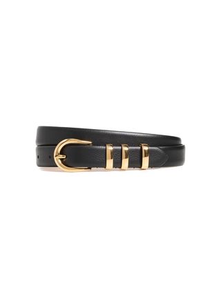 B-Low the Belt Women's Kad Belt, Black/gold, L